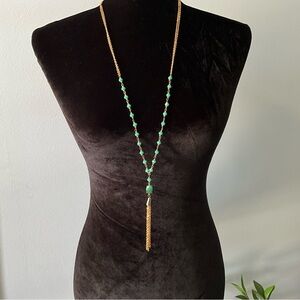 NWT Tassel Necklace - Tassle Necklace - Long Necklace - Statement